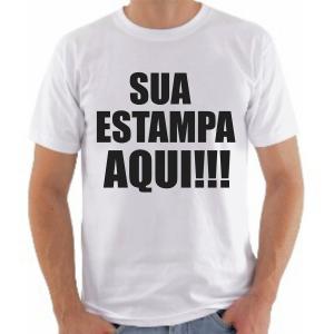 CAMISETA LISA 100% POLIESTE  ESTAMPA COLORIDA TAMANHO A4 SÓ FRENTE   